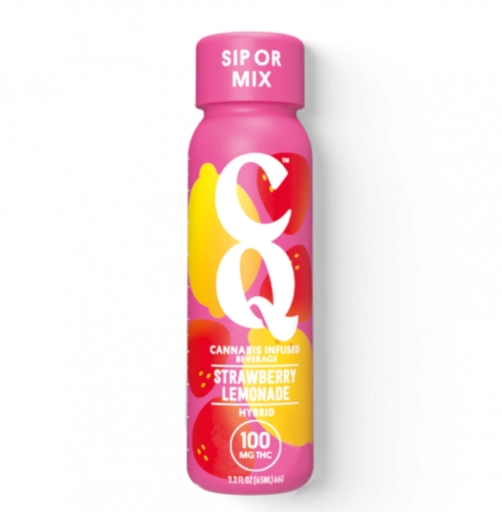 Photograph of product: CoC CQ Beverages - Strawberry Lemonade 2.2oz Shot 100mg