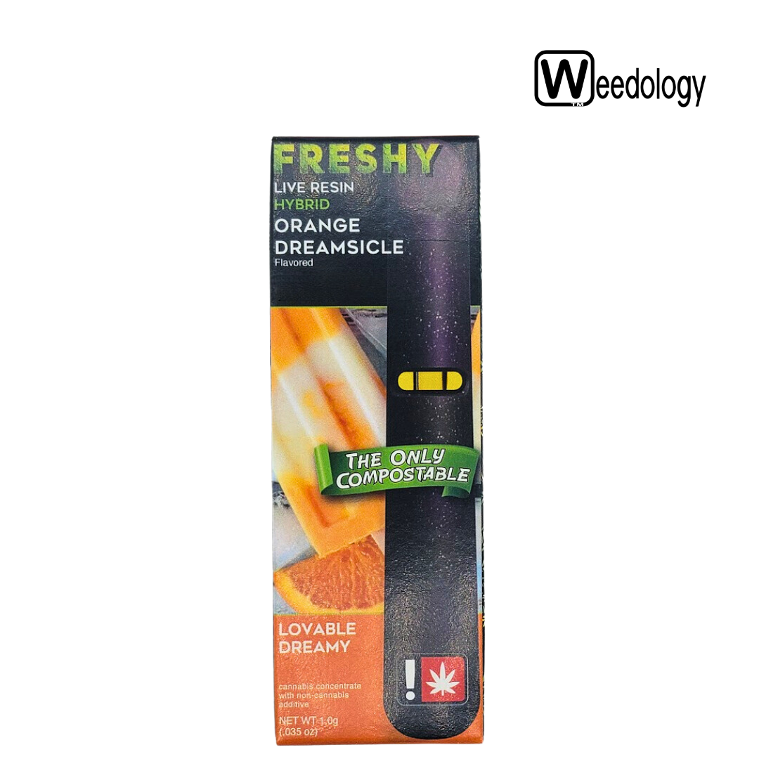 Photograph of product: Freshy 1g ORANGE DREAMSICLE FLAV-LR AIO