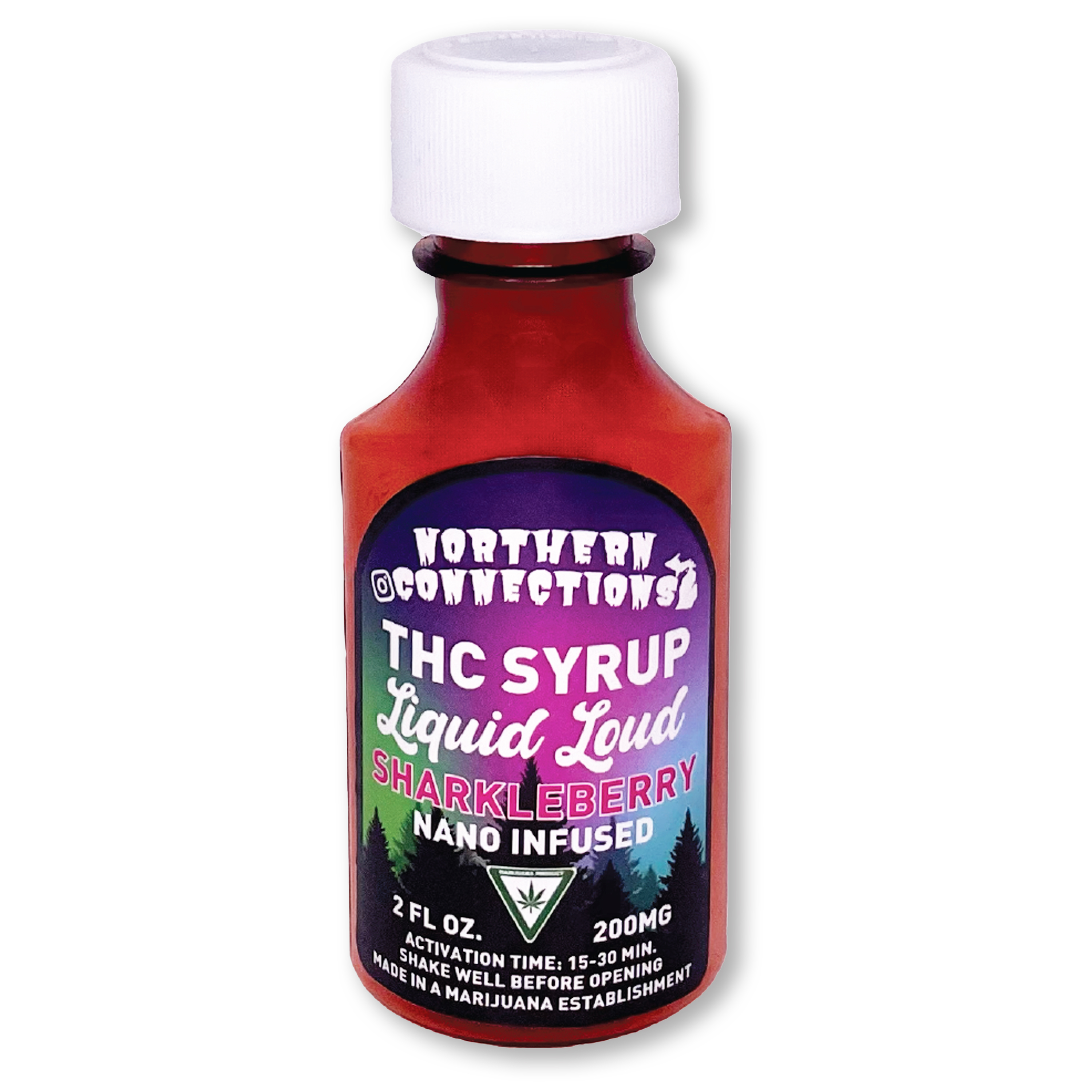 Photograph of product: Liquid Loud - Sharkleberry Syrup - 200mg