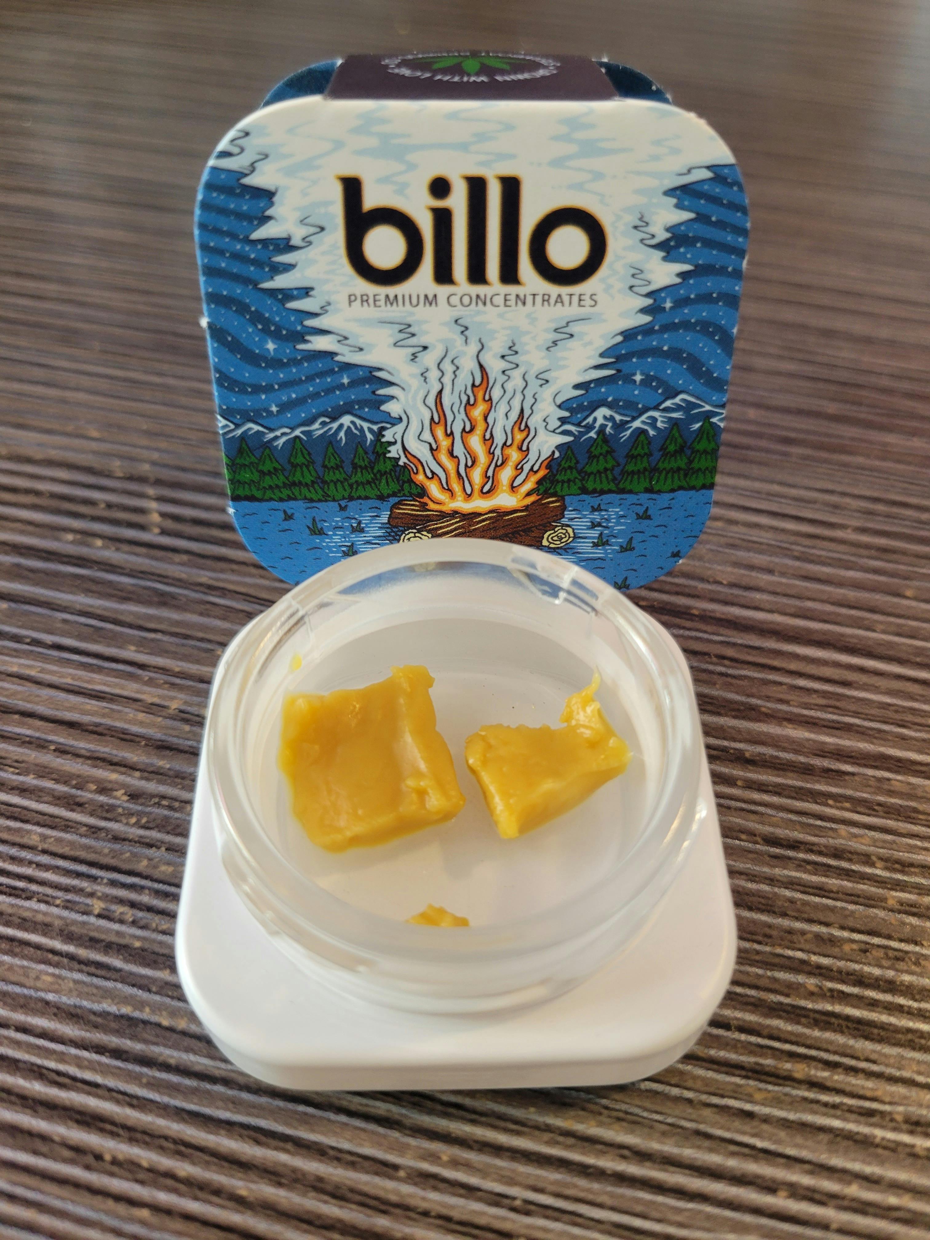 Photograph of product: Billo 1G Wax - Frosty Bananaz