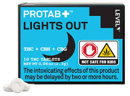 Photograph of product: Protab+ Lights Out - 5pck 100mg