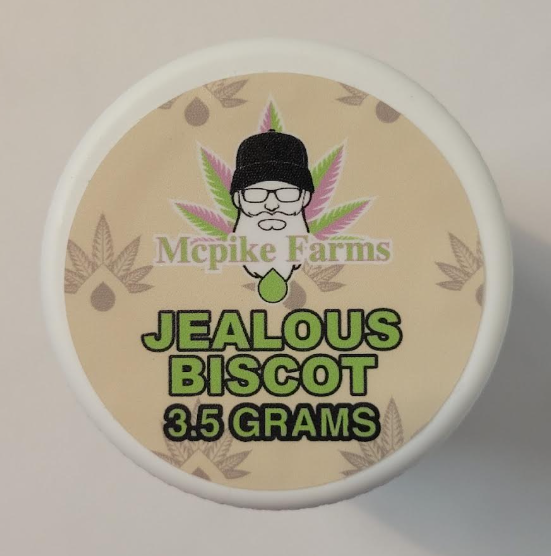 Photograph of Product: MCPIKE 3.5 JEALOUS BISCOT - 3.5g