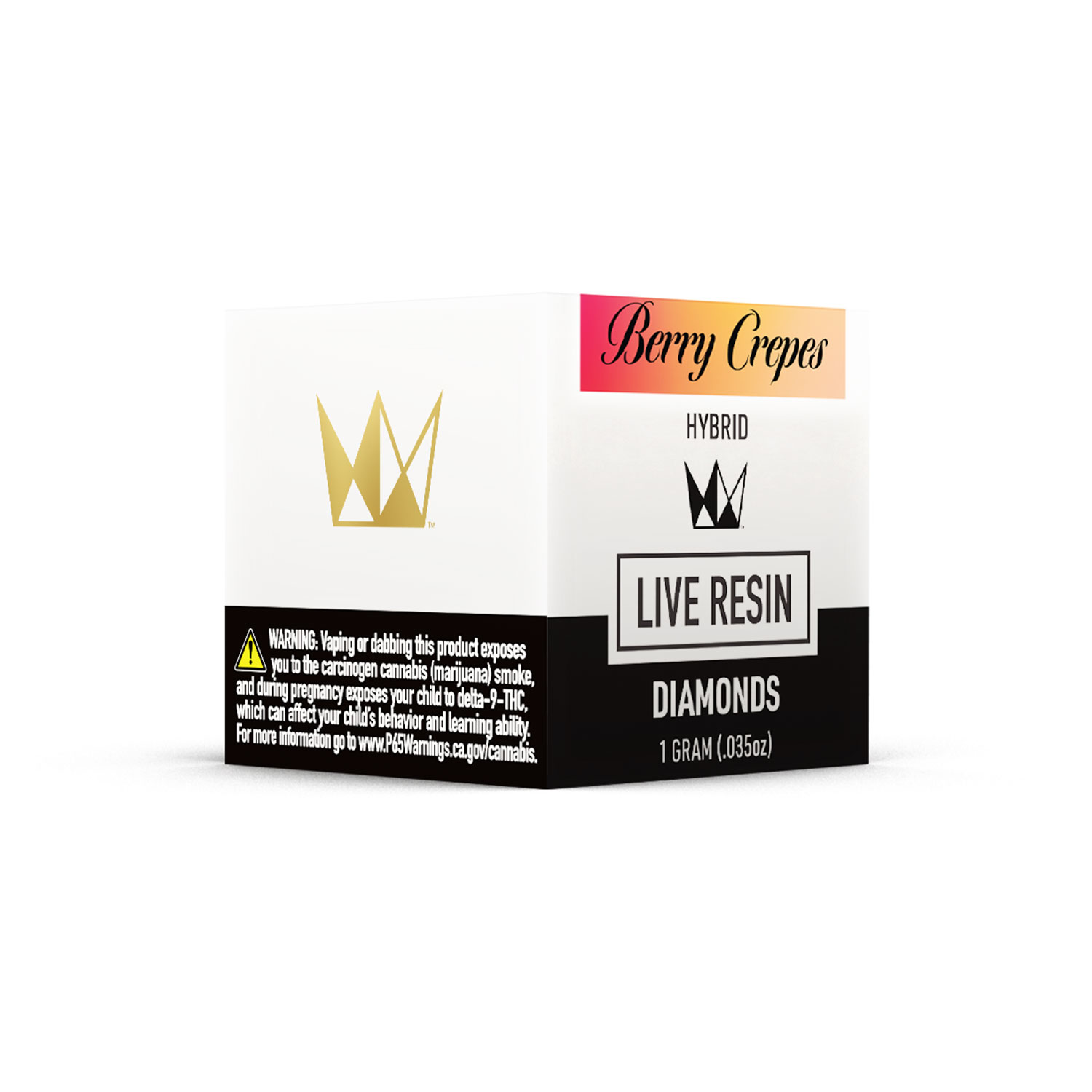 Photograph of product: West Coast Cure - Berry Crepes (Hybrid) Live Resin Diamonds 1g