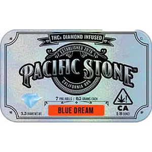Photograph of product: Blue Dream Diamond Infused Pre-Roll 7-pack | 3.5g