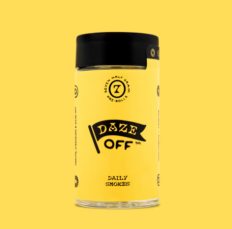 Photograph of product: Daze Off | Pre-Roll Packs | Floor to Ceiling Nug Rolls | 7pk