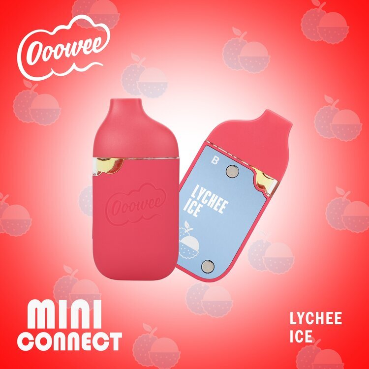 Photograph of product: Ooowee Mini B: Lychee Ice - Disposable Cartridge
