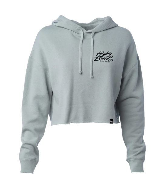 Photograph of product: HB Worldwide Crop-top Hoodie XSM Sage