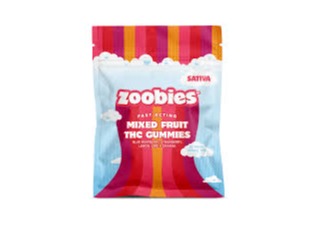 Photograph of product: Zoobies - Gummies - Fruit Gummies (H) 100mg