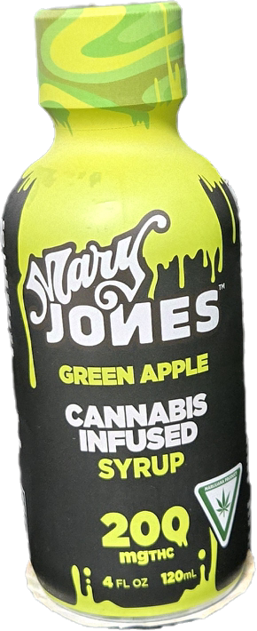 Photograph of product: Mary Jone's - Green Apple - 200mg Syrup