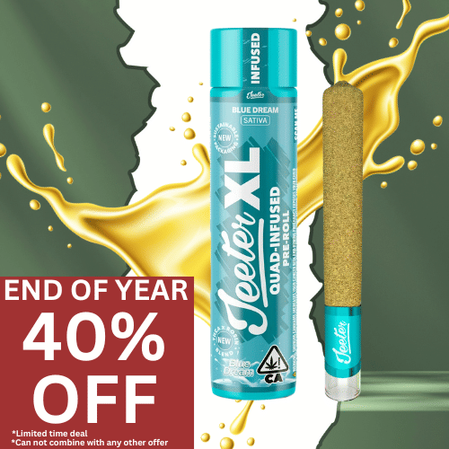 Photograph of product: ? Blue Dream (S) - 2g XL QUAD Infused Pre-Rolls - Retail