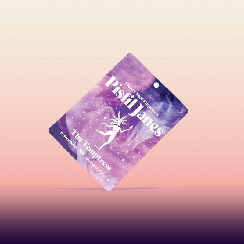 Photograph of product: Pistil Janes - Purple Sprinkles 3.5g Pre-Pack - Rec