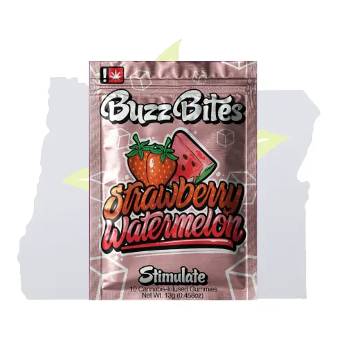 Photograph of product: Buzz Bites-Strawberry Watermelon