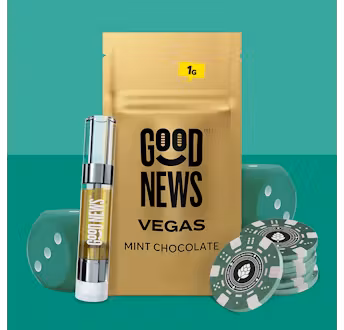Photograph of product: Vegas Mint Chocolate Oil Cartridge 1g