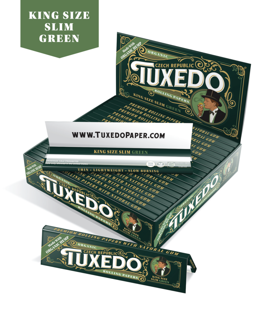 Photograph of product: Tuxedo-King Size Organic Rolling Paper