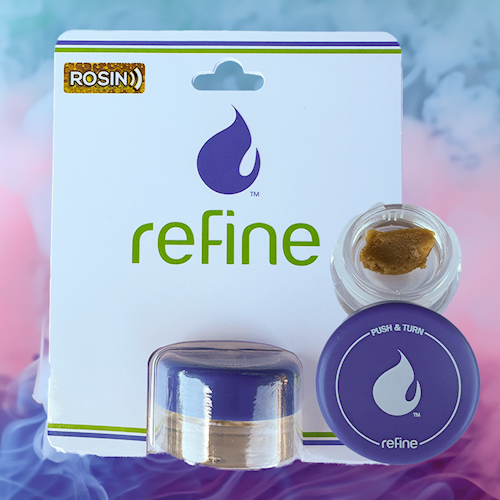 Photograph of product: Refine - Black Patronus Refine Loud x Mt Baker Homegrown Rosin