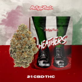 Photograph of product: Poetry of Plants | Heathers 2:1 (CBD:TH-oui) 1/8oz - Hybrid