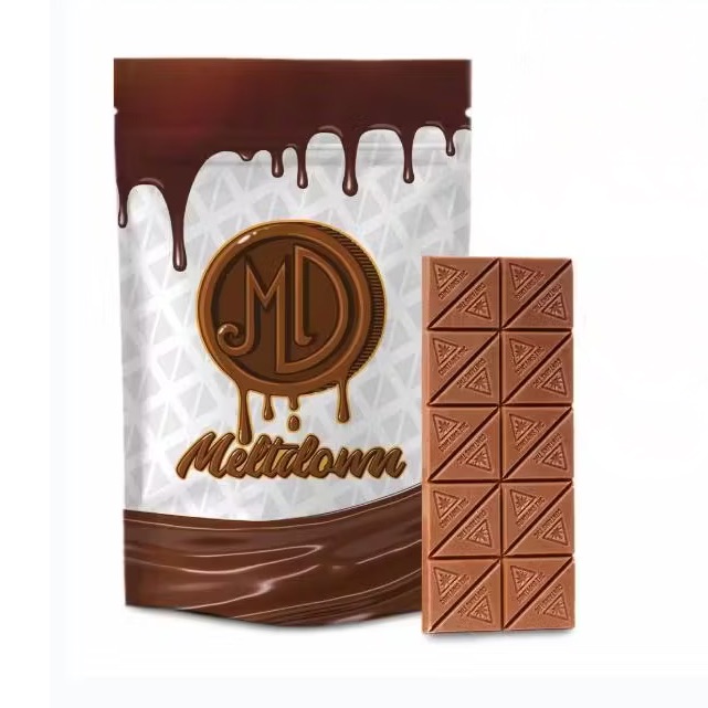 Photograph of product: Meltdown | Milk Chocolate Bar | 20pk/100mg
