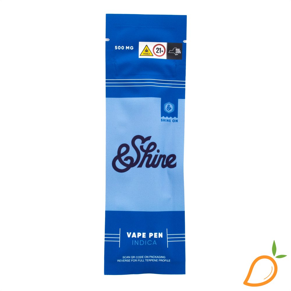 Photograph of product: 0.5g Platinum OG AIO &Shine