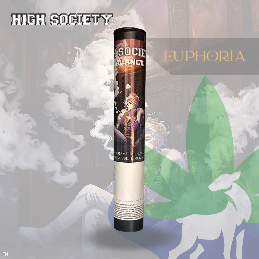 Photograph of Product: High Society - Euphoria - Pre-Roll (1g)