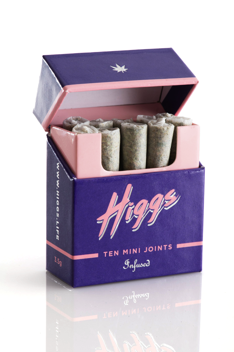 Photograph of product: Higgs - Don Mega - (10x.35g) Infused Pre-Rolls