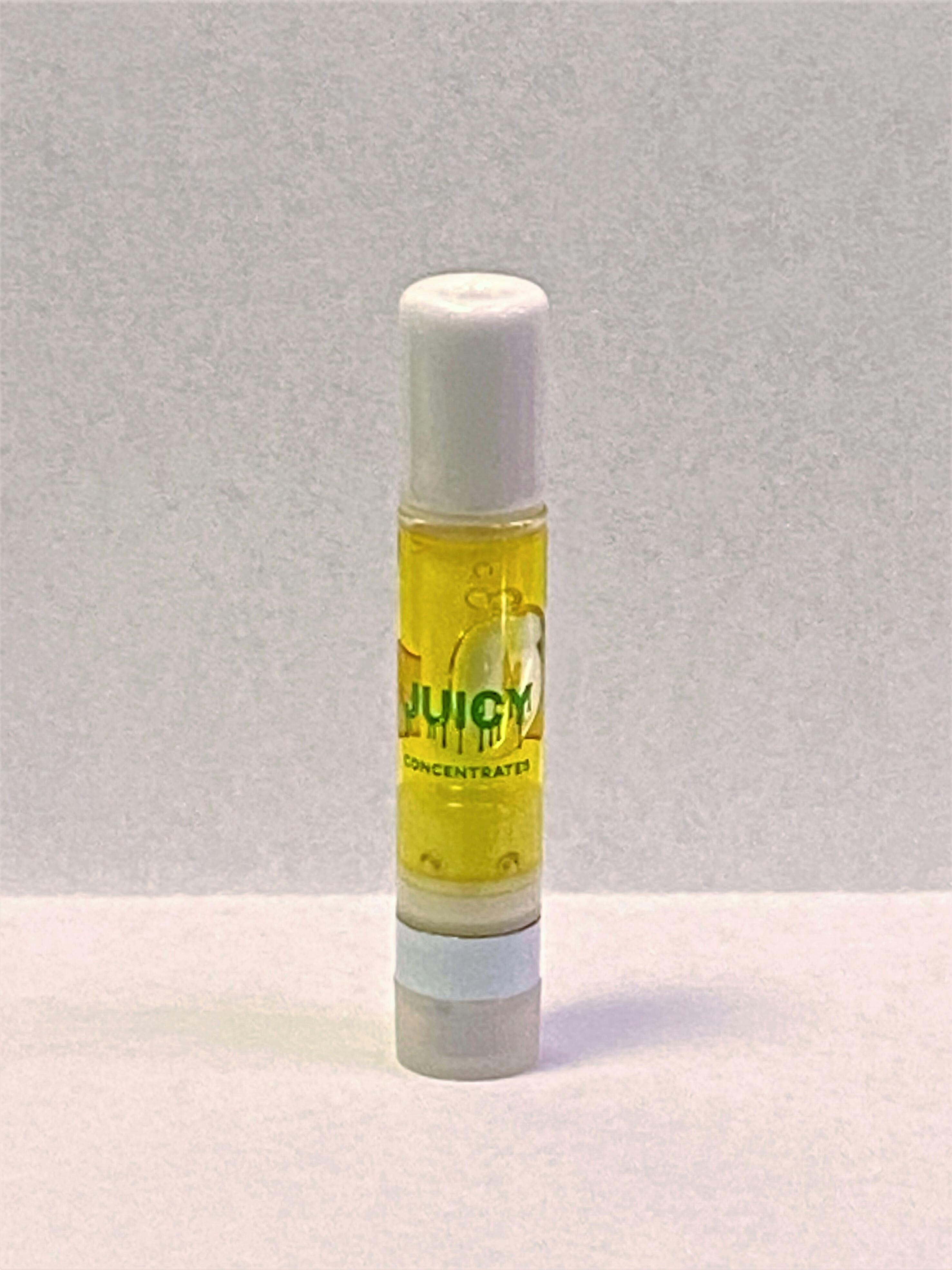 Photograph of product: Juicy Concentrates Cartridge 1g - Purp Fiction