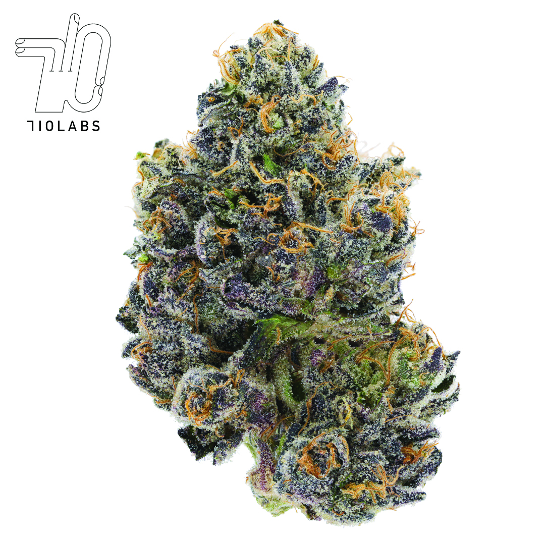 Photograph of product: Rainbow Belts Flower 14g PP by 710 Labs