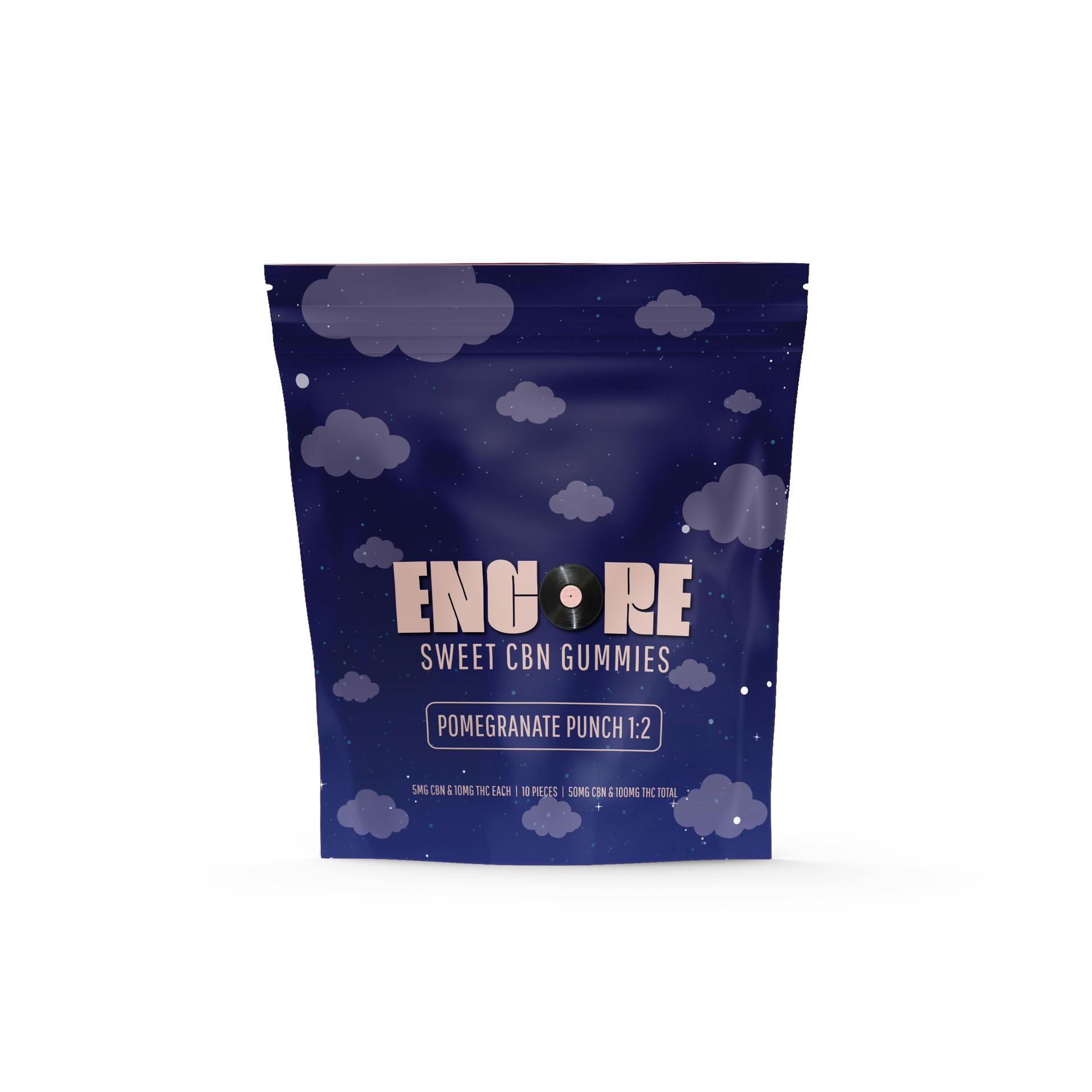 Photograph of product: POMEGRANATE PUNCH | 1:2 CBN:TH-oui | 10 PACK