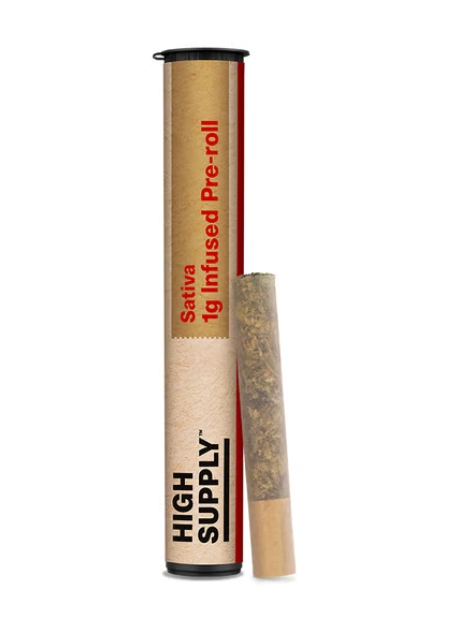 Photograph of product: CL High Supply Infused PreRoll - Purple Churro 1g (1pk)