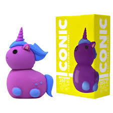 Photograph of product: Iconic Unicorn 510 thread battery - Purple/Blue (YBW)