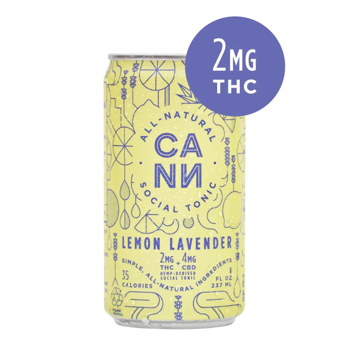 Photograph of product: Cann Drinks - LEMON LAVENDER