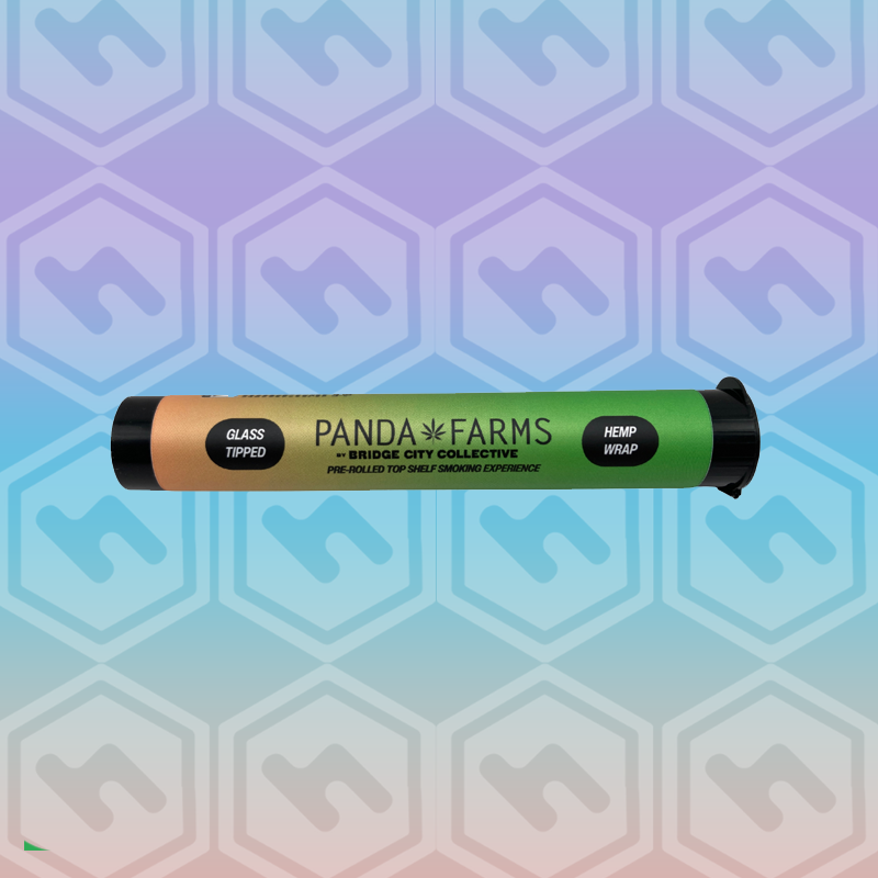 Photograph of product: Panda Farms | Blue Nerdz | Pre Roll Blunt | 2 g