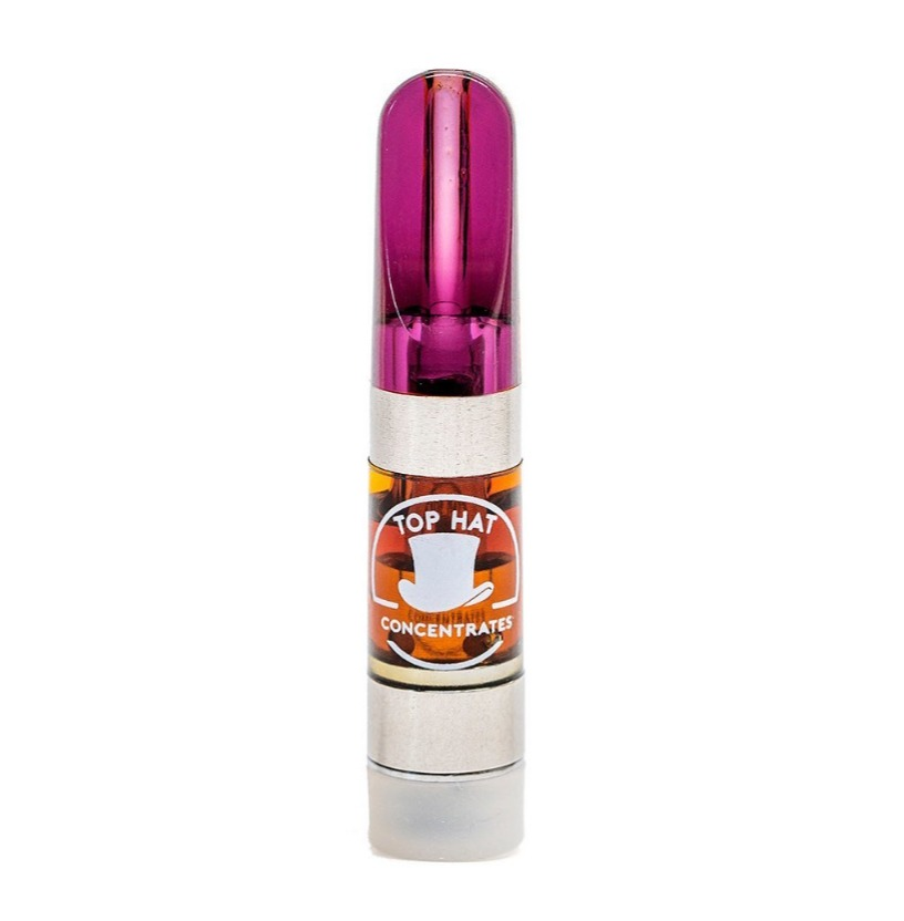 Photograph of product: Collie Man Kush CO2 Oil Cartridge by Top Hat Concentrates