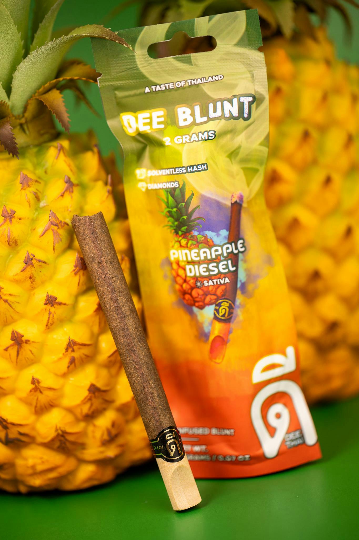 Photograph of product: Pineapple Diesel Infused Blunt
