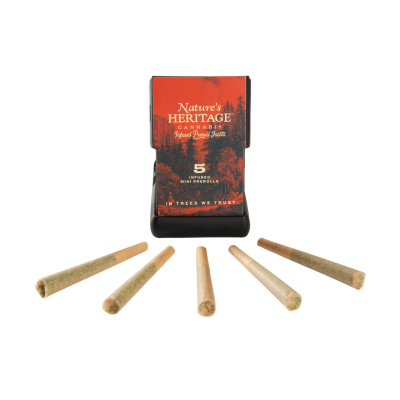 Photograph of product: Double Krush - 5pk Infused Preroll 0.5g ea