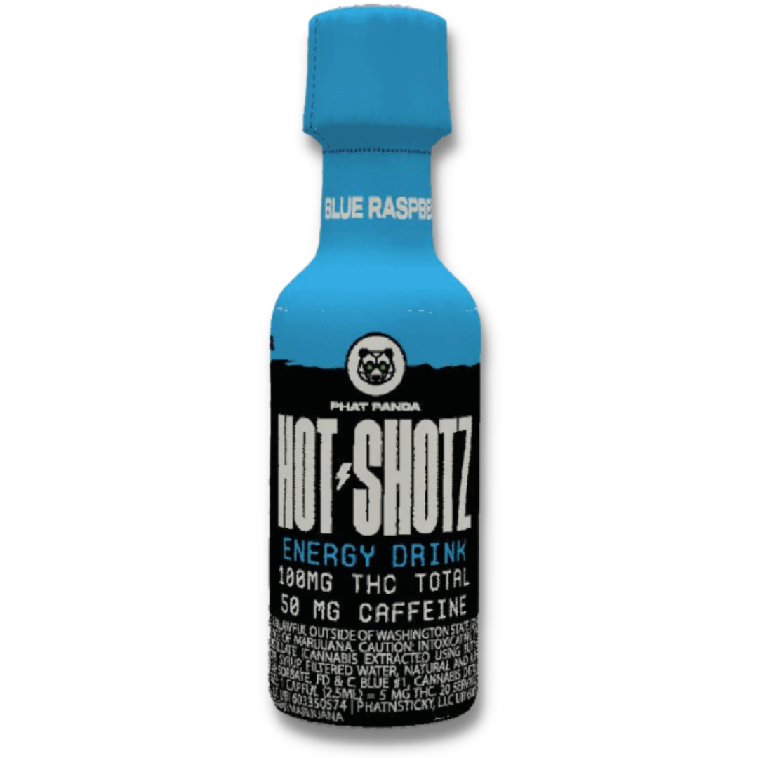 Photograph of product: Blue Raspberry Energy Shot (Hot Shots) 2oz