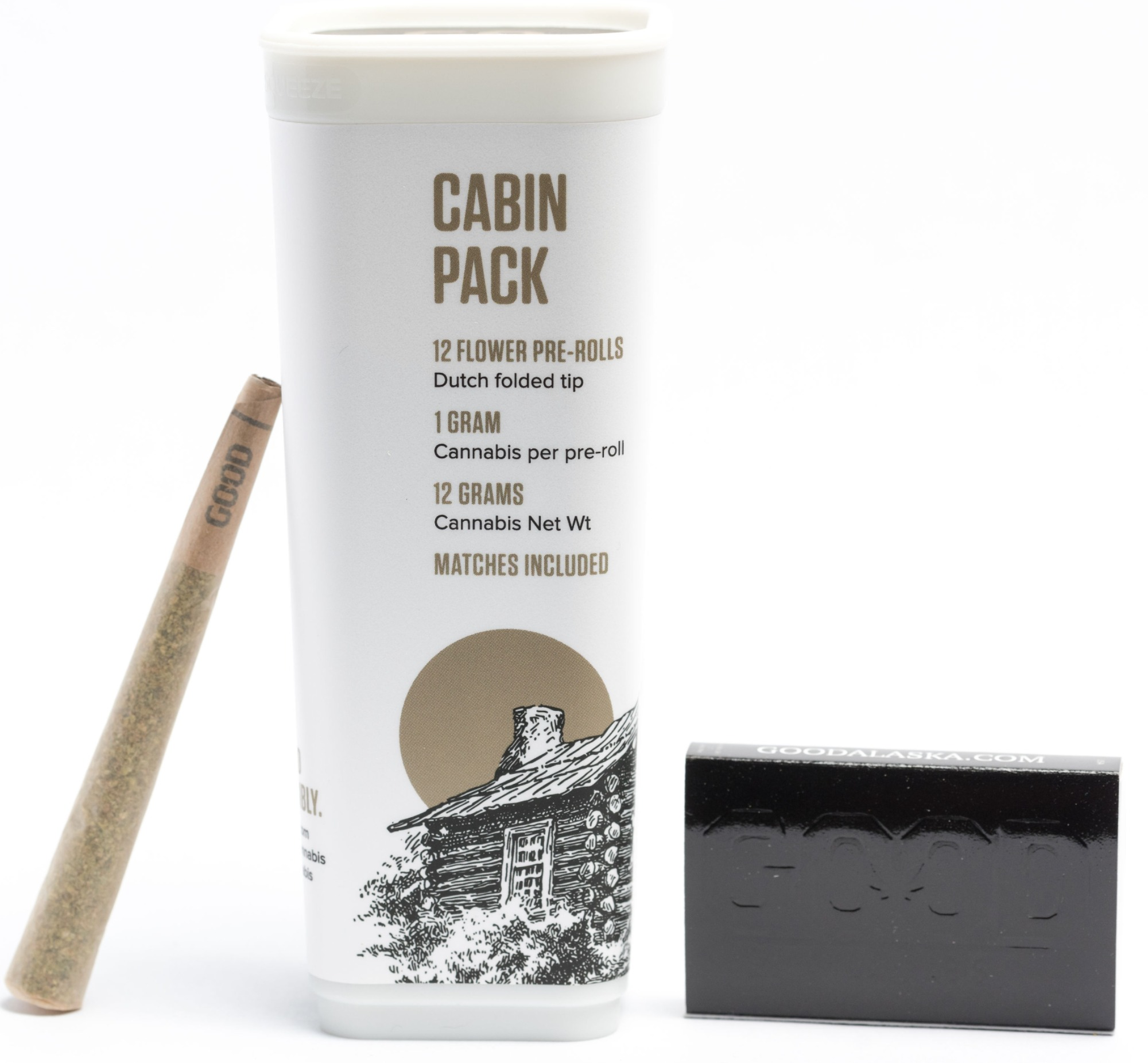 Photograph of product: Bio-Jesus (12) 1g Cabin Pack Pre-Rolls