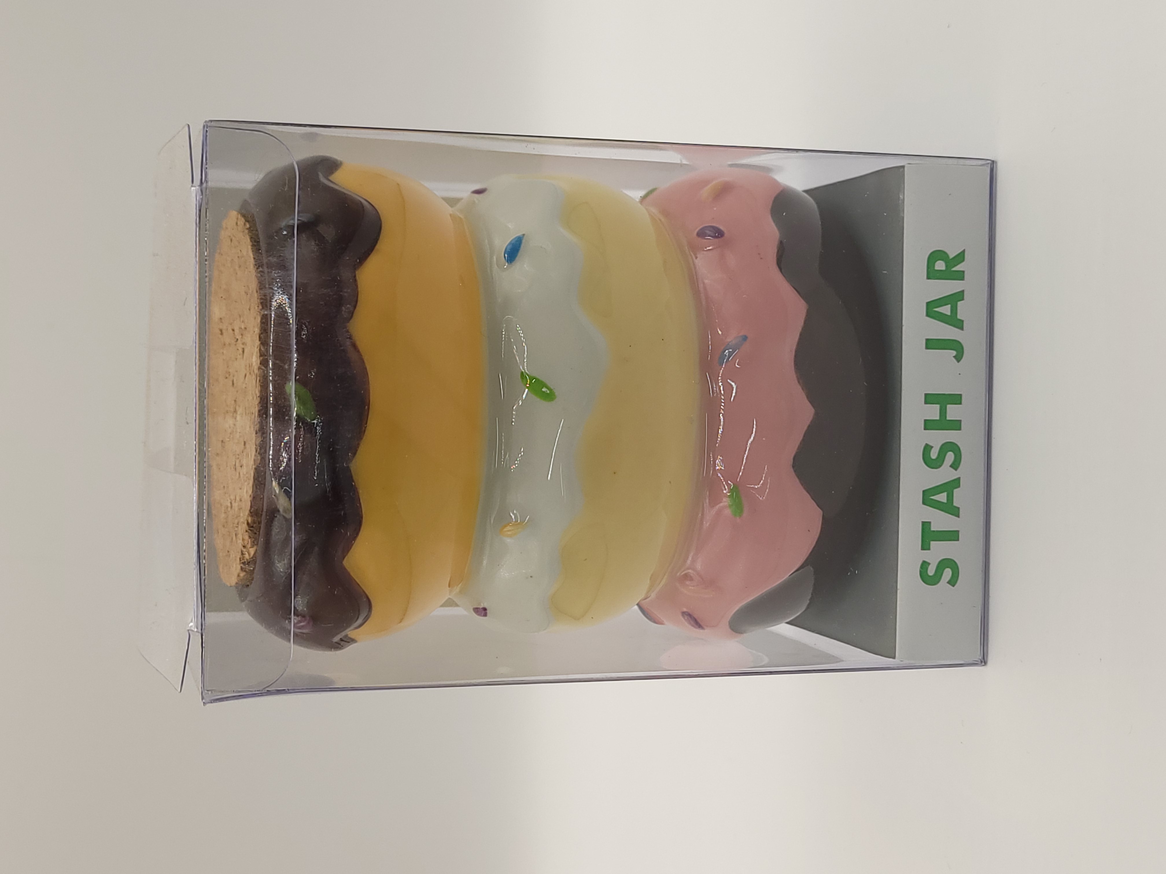 Photograph of product: Smoking Accessories - Doughnut Stash Jar