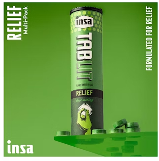 Photograph of product: Relief Tablits - 100mg