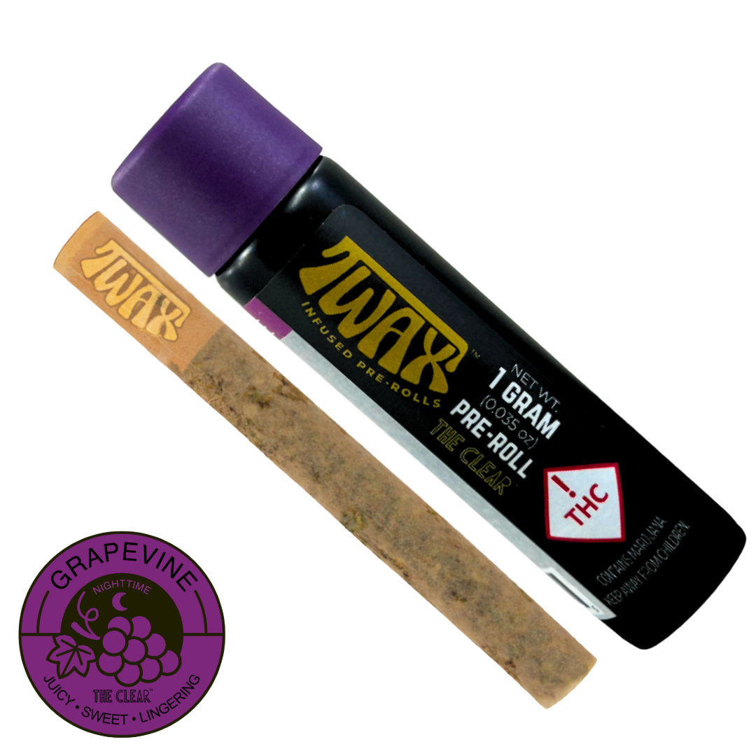 Photograph of product: TWAX | Grapevine | Infused | Preroll 1g