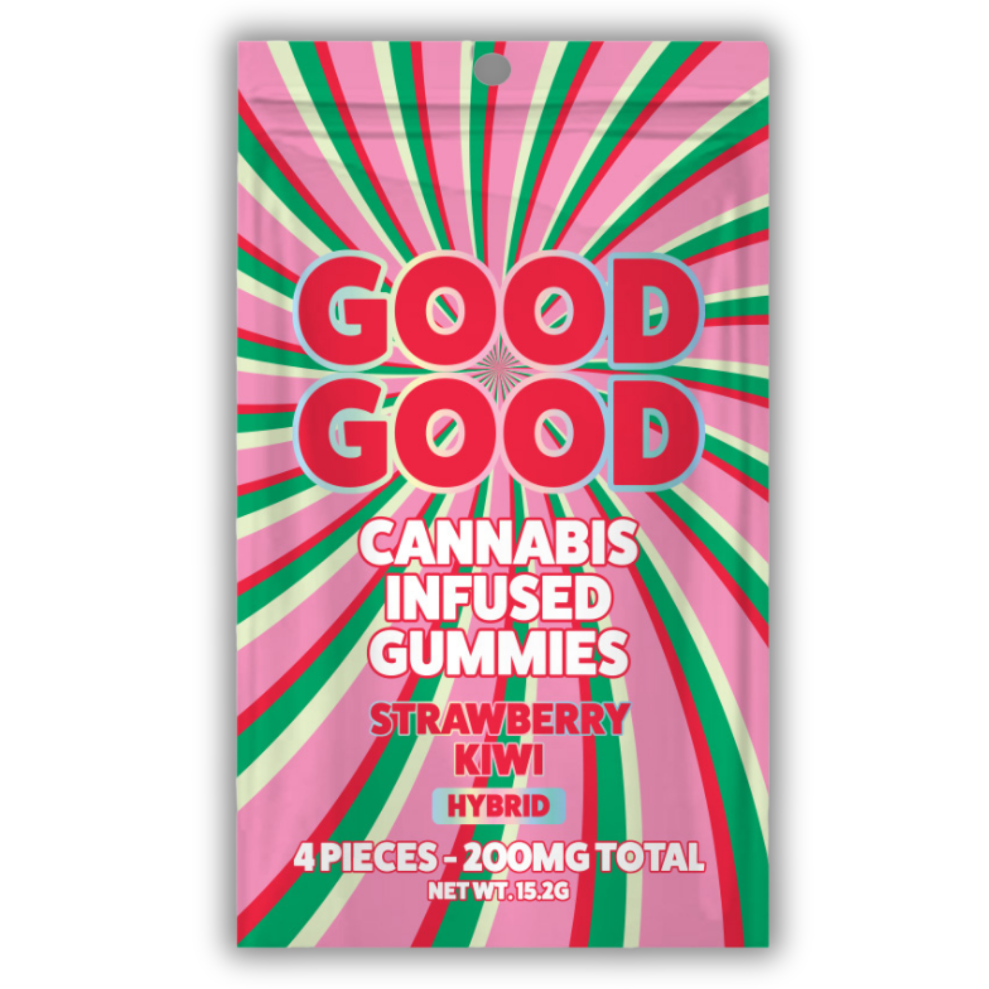 Photograph of product: Good Good | Gummy | Strawberry Kiwi | 200mg