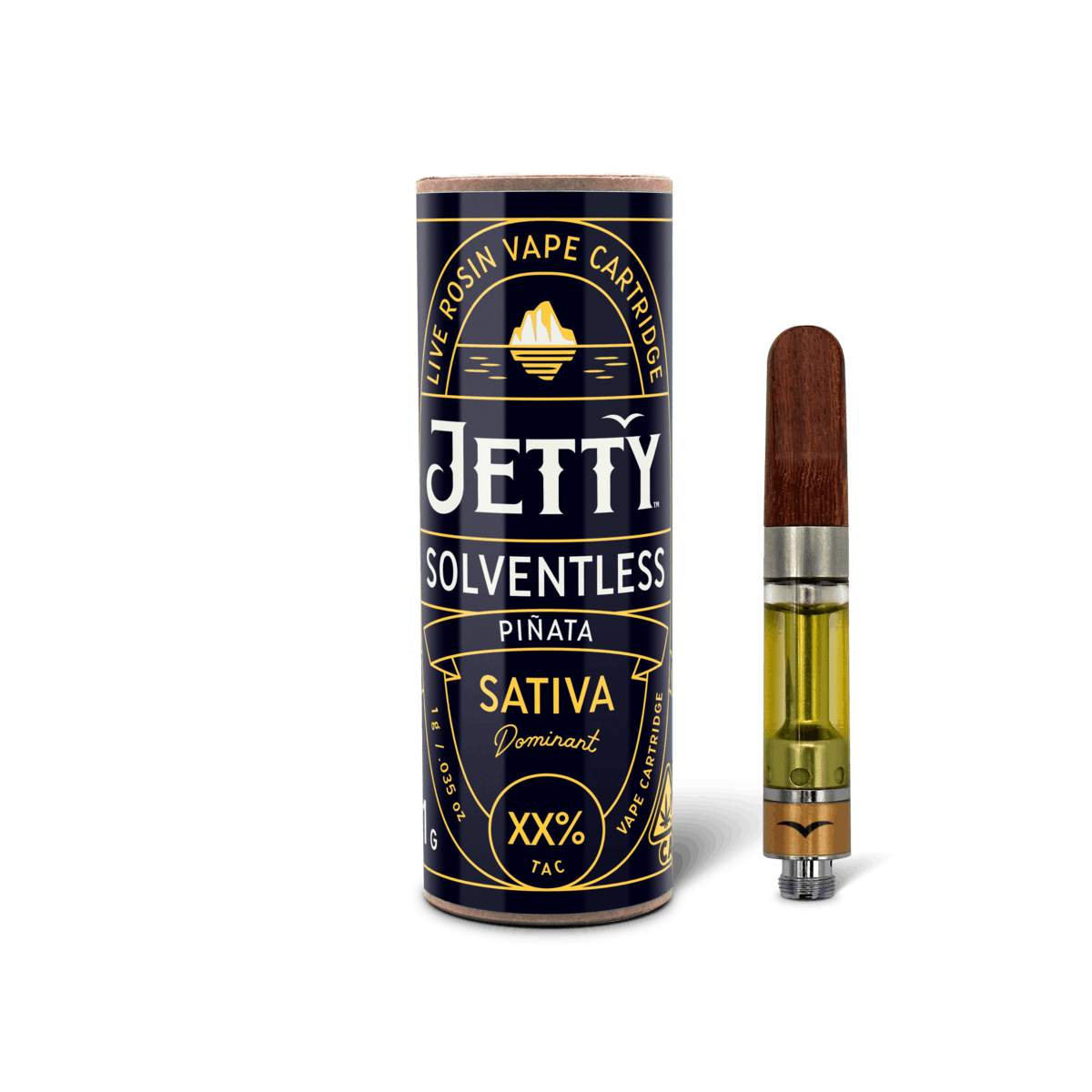 Photograph of product: PINATA 1G SOLVENTLESS CARTRIDGE