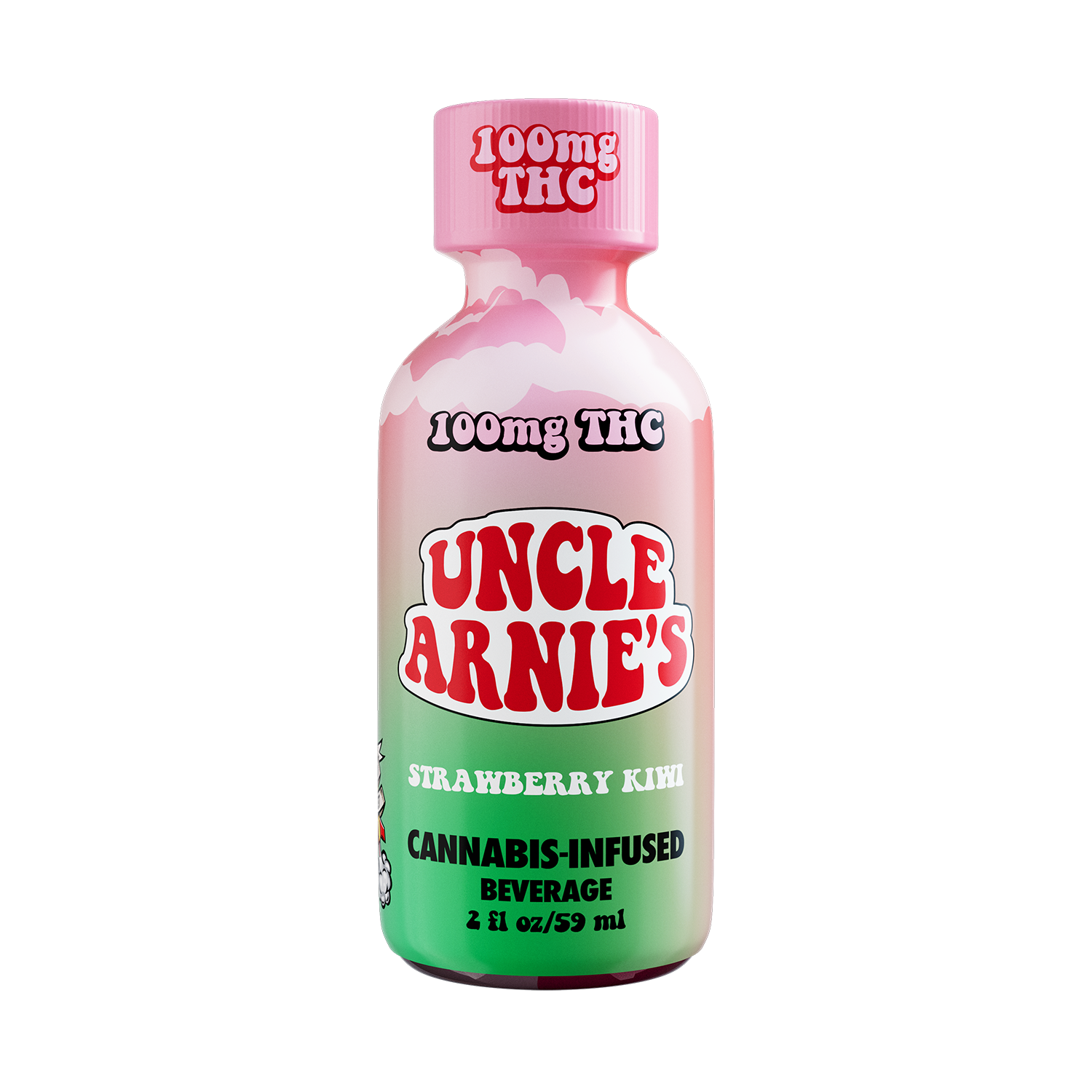 Photograph of product: Drink Strawberry Kiwi [2oz] | 100mg