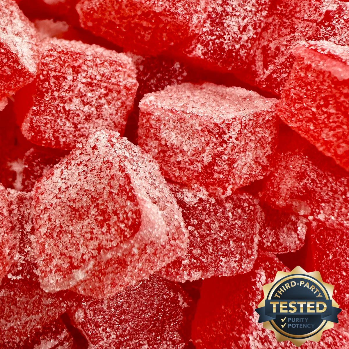 Photograph of Product: Rugged Roots+Tripp's | Cherry Blossom Gummies 100mg
