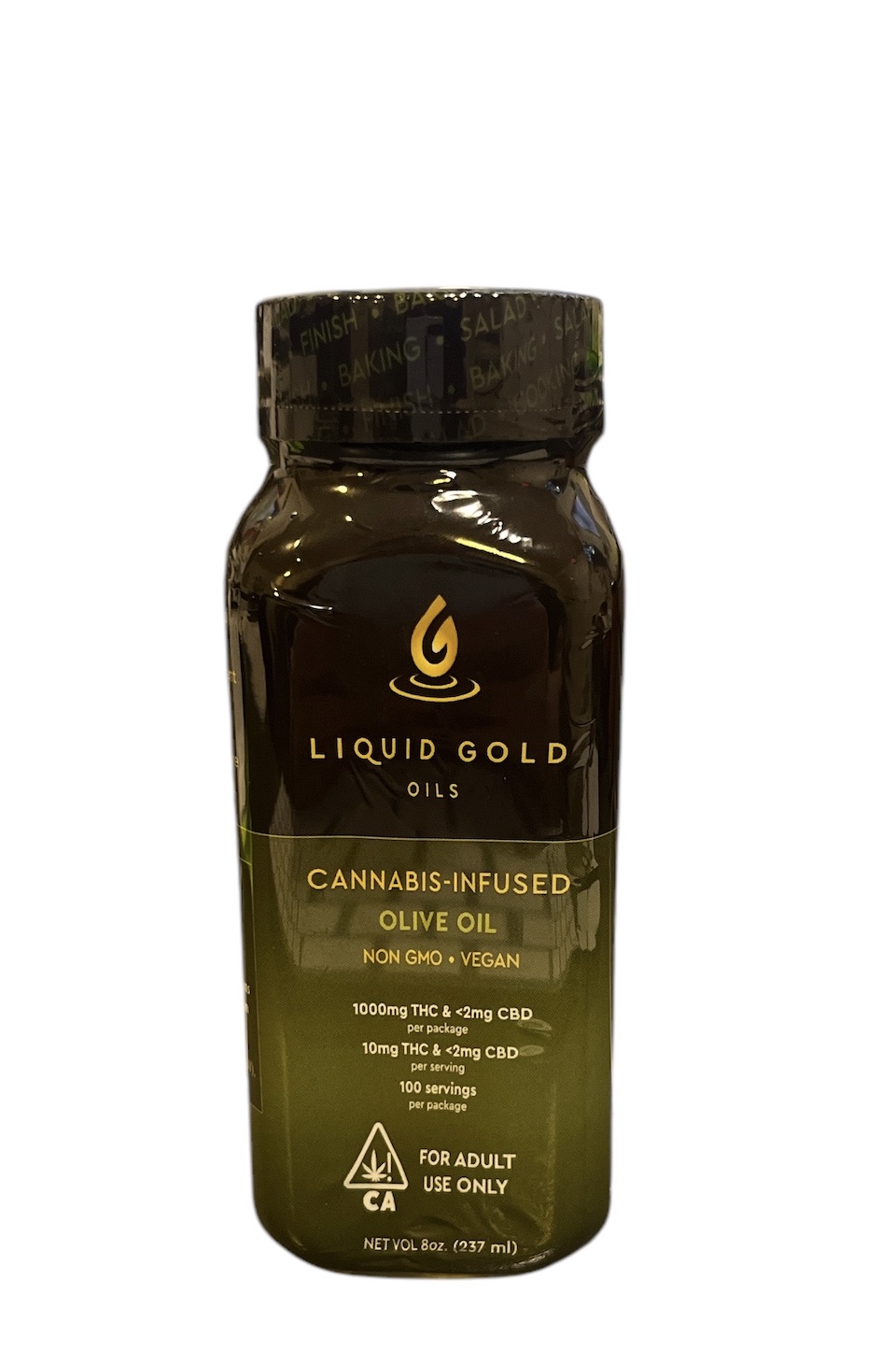 Photograph of product: Liquid Gold | Olive Oil   1000 Mg