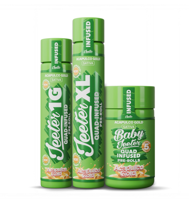 Photograph of product: .5g x 5 | Acapulco Gold  | Infused Pre-Roll Pack