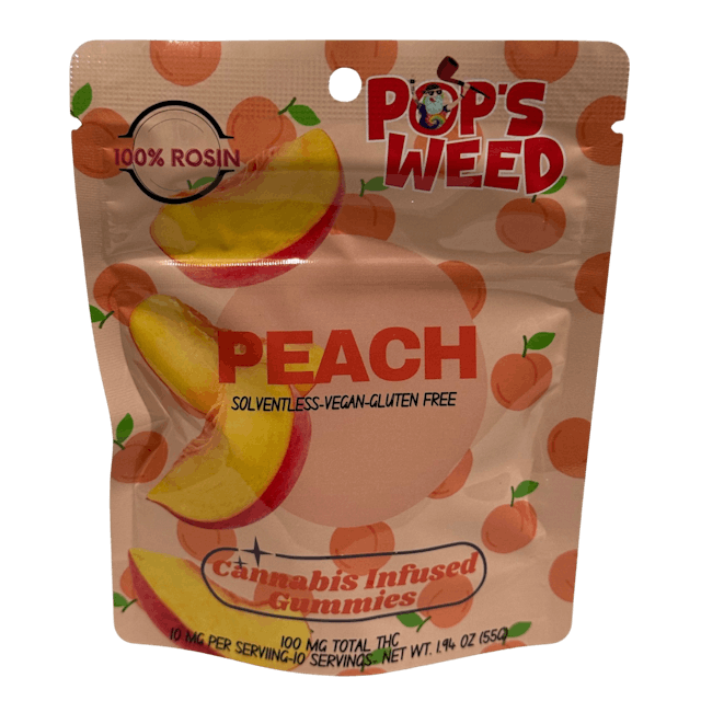 Photograph of product: Peach | 10pk Gummies - 