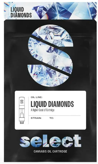 Photograph of product: Pineapple Cake I Liquid Diamonds Cartridge 0.5g - Levitate