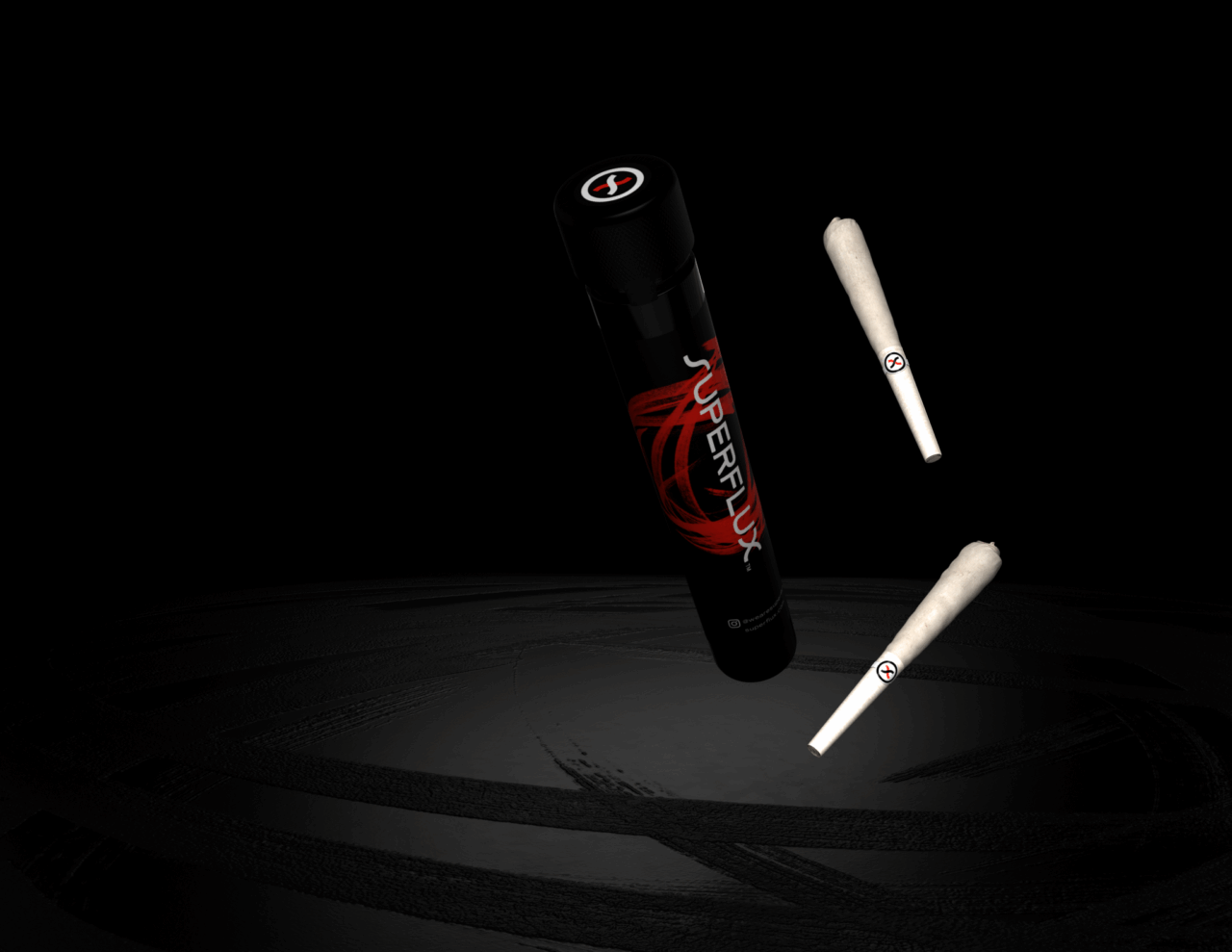 Photograph of product: Jam Berry OG I Infused .5g Prerolls 2pk  I Superflux