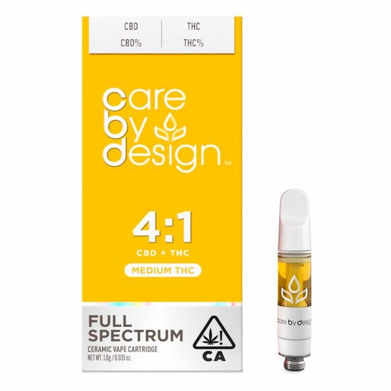 Photograph of product: 4:1 High Cbd Cart