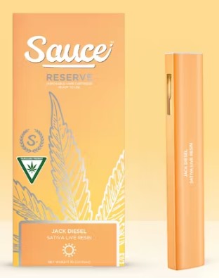 Photograph of product: Jack Diesel | Disposable | 1g | Live Resin | Sauce Reserve